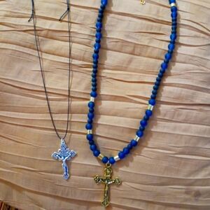 2 cross Necklaces